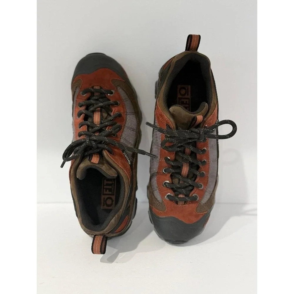 MEN'S OBOZ FIREBRAND II LOW WATERPROOF Hiking shoes size 8 outdoor active tredy